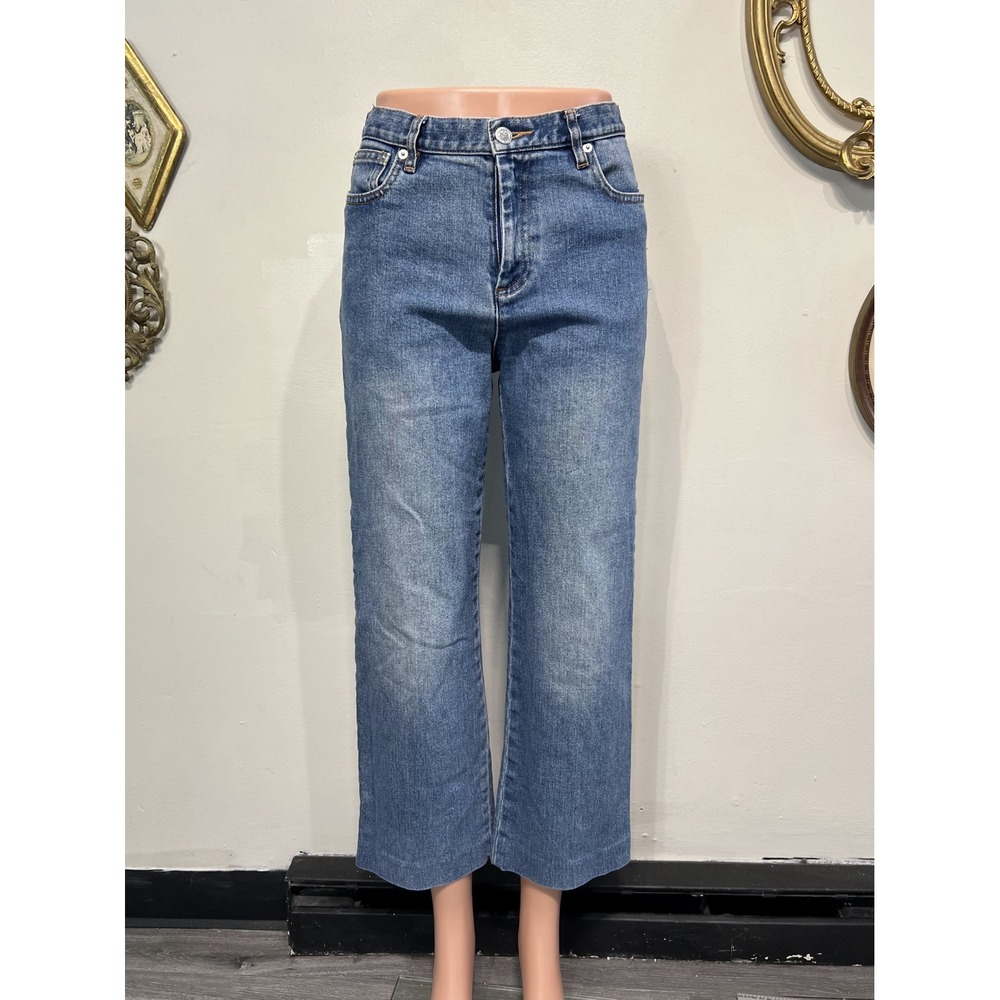 A.P.C. "Jean Sailor" Cropped Denim Jeans Size 27